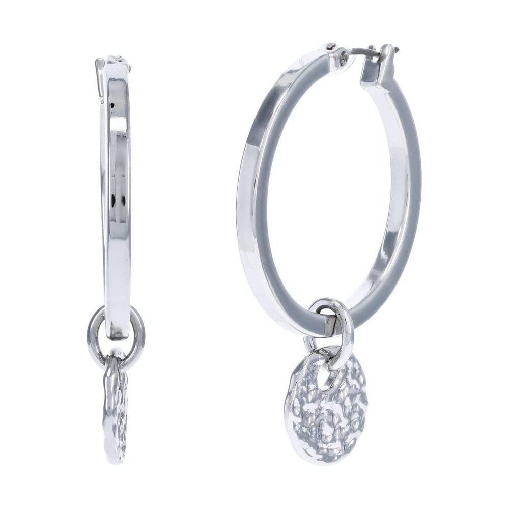 AllSaints  Disc Hoop Earrings